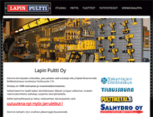 Tablet Screenshot of lapinpultti.fi